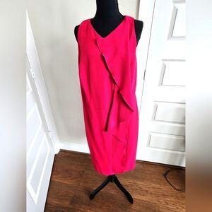 Adrianna Papell Fushia Career Dress 16